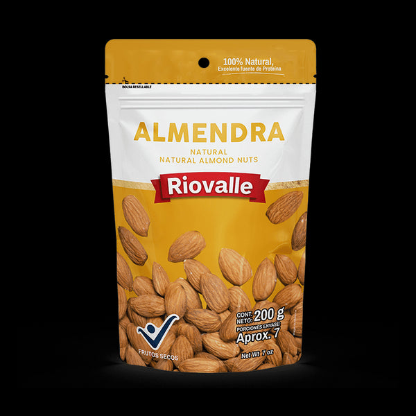 ALMENDRA NATURAL RIOVALLE 200G